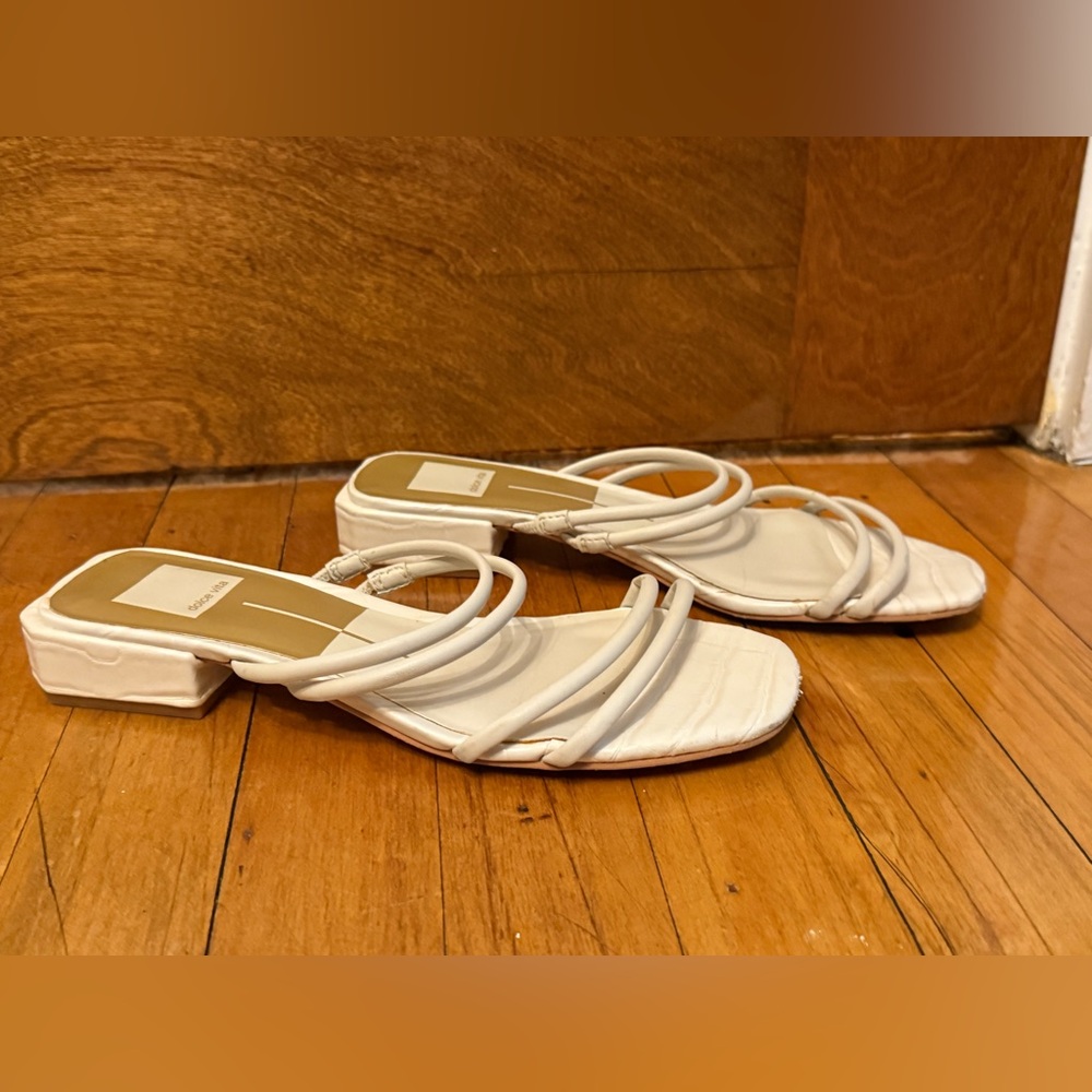 Dolce Vita ivory sandal